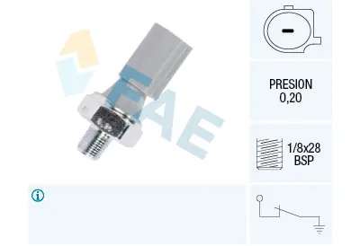 Oferta Especial Interruptor de control de la presión de aceite FAE 12_830 FAE 12_830
